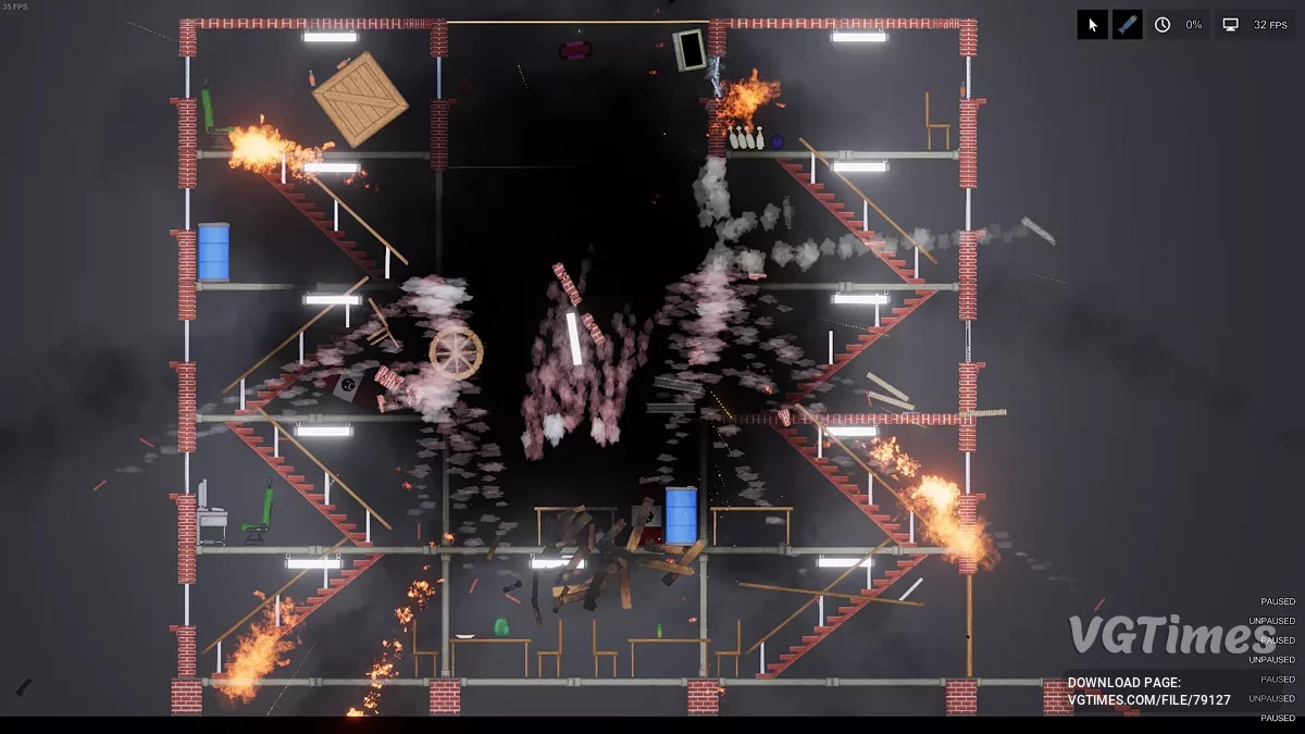 People Playground — Пятиэтажный дом с навесным балконом [1.27.5+]