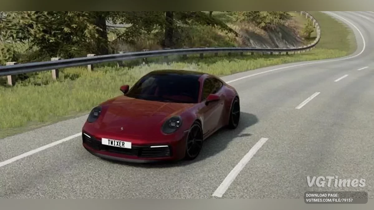 BeamNG.drive — Porsche 911/992 (0.34.x)