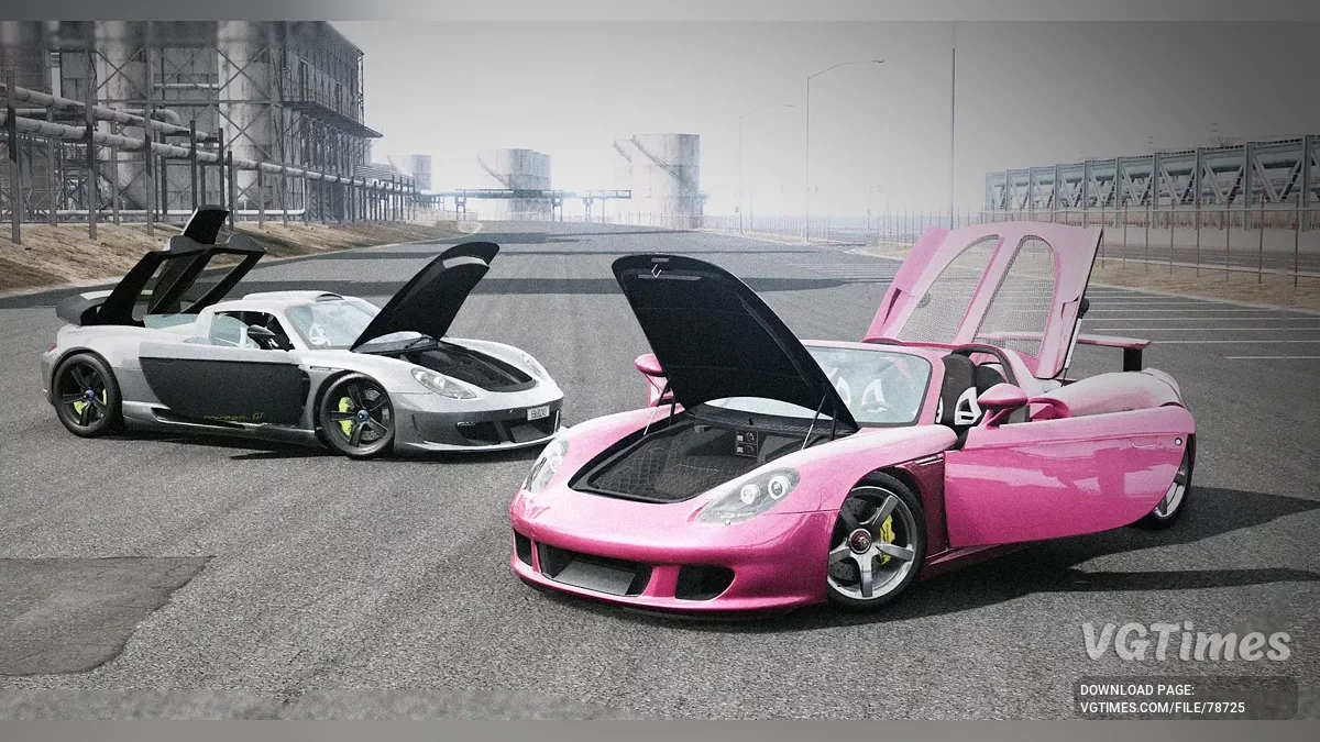 BeamNG.drive — Porsche Carrera GT v1.0 Updated (0.34.x)