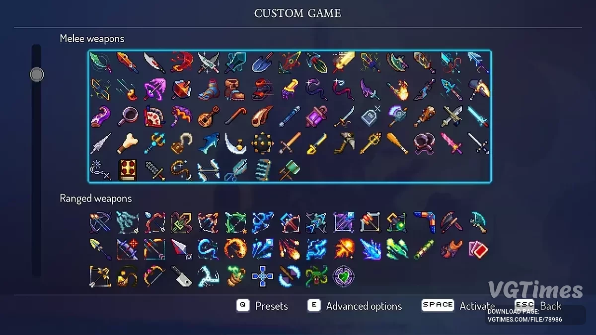 Dead Cells — Пройден весь сюжет, открыты все предметы и мутации, 100% костюмов [v.35]