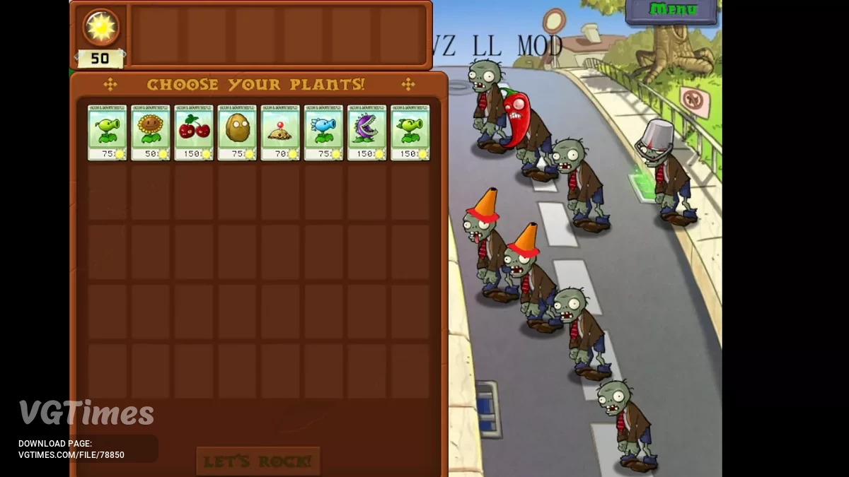 Plants vs. Zombies — PVZ LL MOD (beta 1.0)
