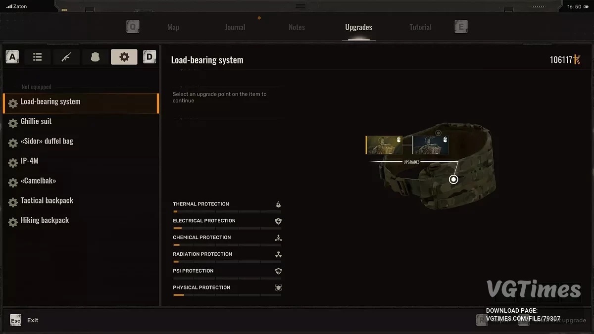S.T.A.L.K.E.R. 2: Heart of Chornobyl — Расширенное снаряжение