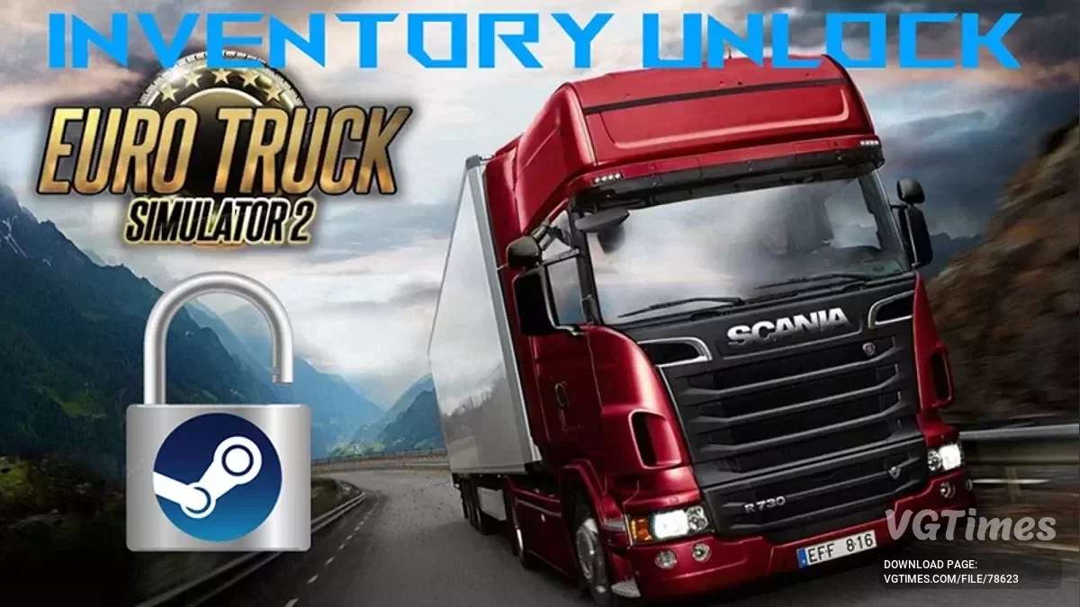 Euro Truck Simulator 2 — Разблокировщик инвентаря Steam [v1.3]