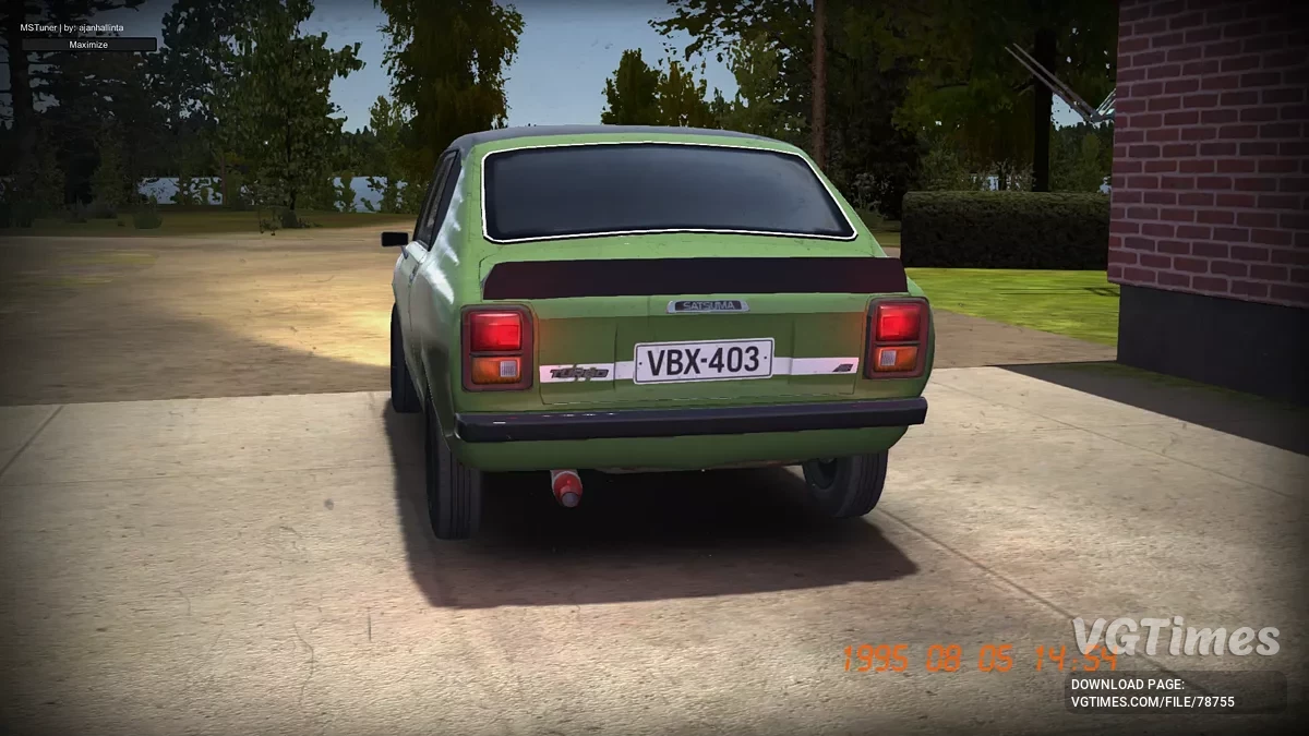 My Summer Car — Satsuma GT, сюжет не тронут, 1000000 марок