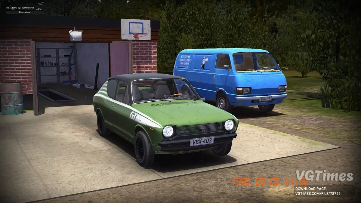 My Summer Car — Satsuma GT, сюжет не тронут, 1000000 марок