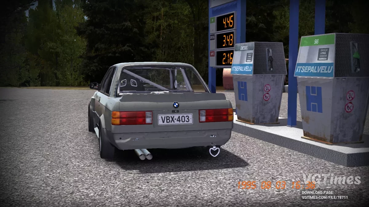 My Summer Car — Серая спортивная BMW