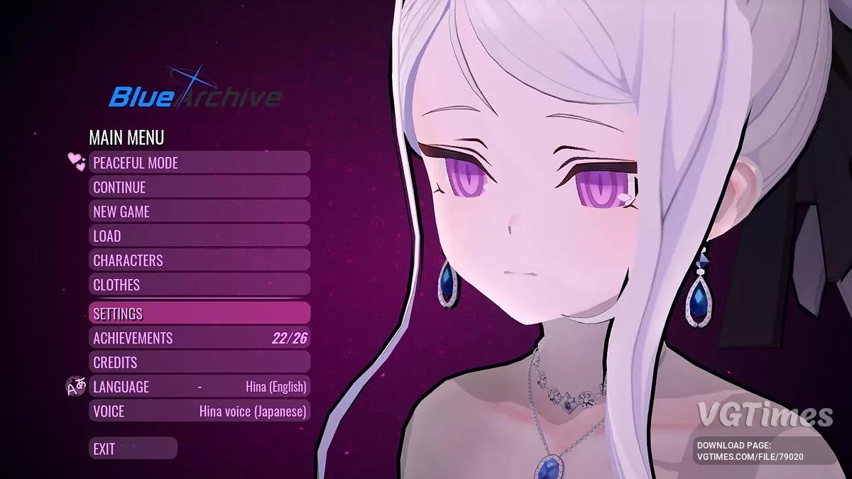 MiSide — Сорасаки Хина в платье