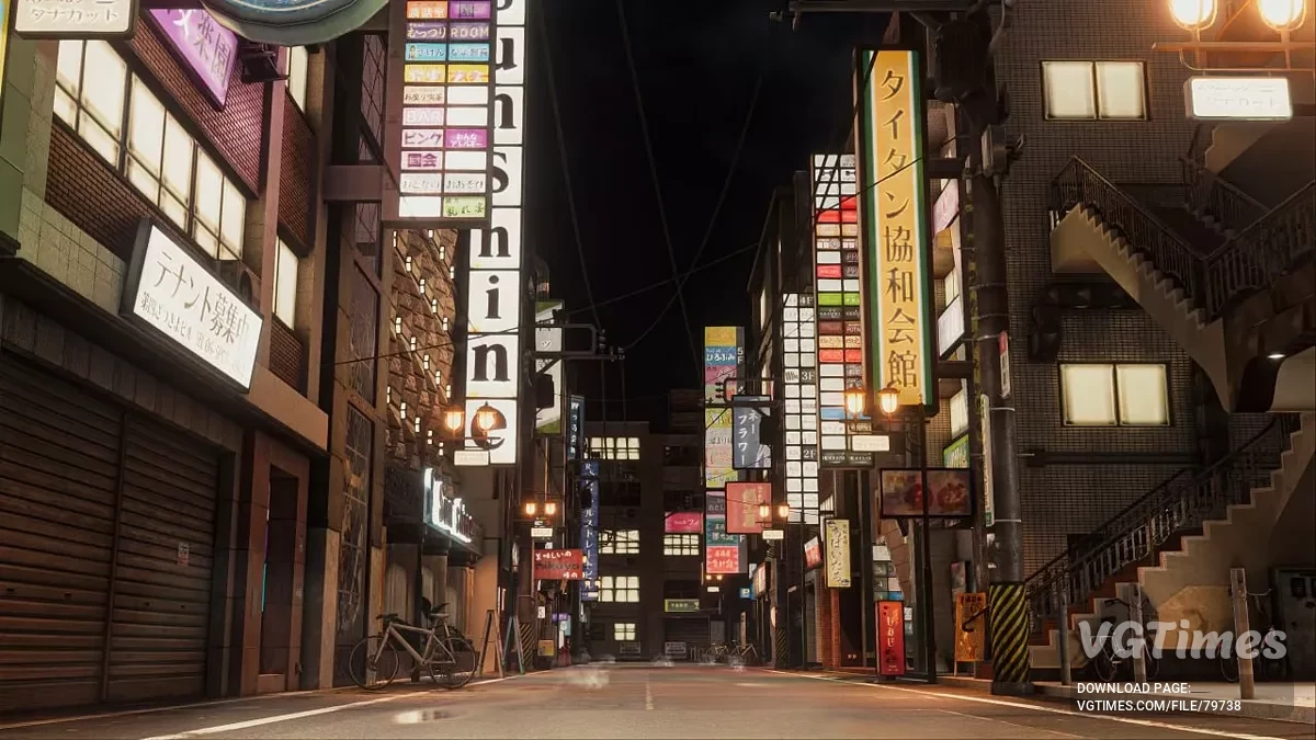 BeamNG.drive — Sotenbori, Osaka (Yakuza Like A Dragon) (0.34.x)