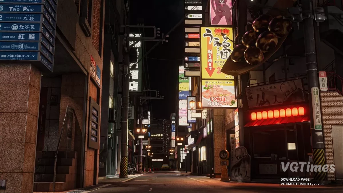 BeamNG.drive — Sotenbori, Osaka (Yakuza Like A Dragon) (0.34.x)