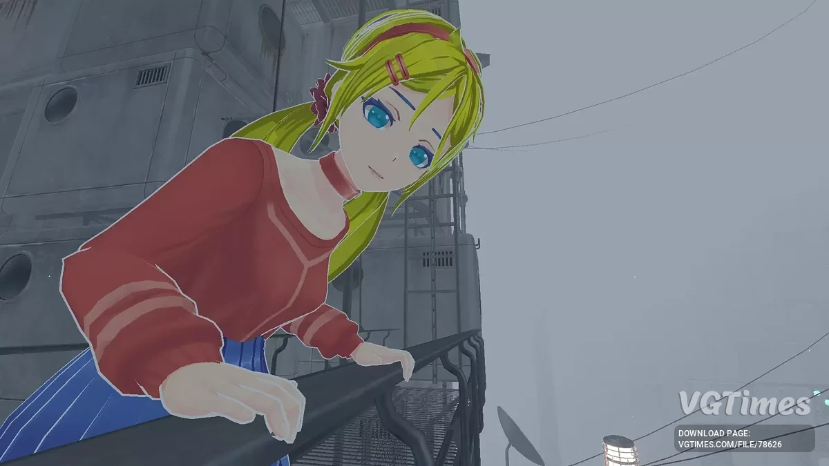 MiSide — Светлые волосы и голубые глаза