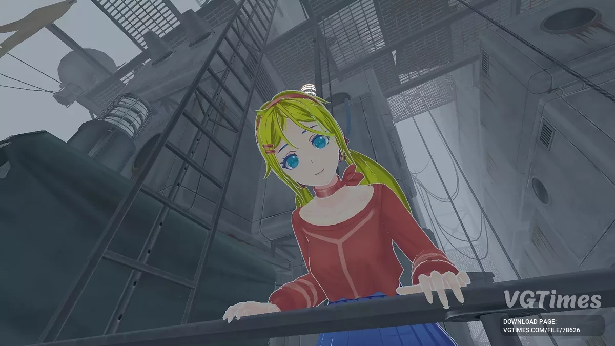 MiSide — Светлые волосы и голубые глаза