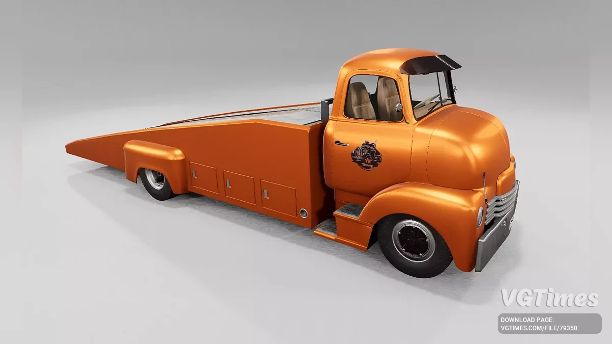 BeamNG.drive — T-Series Vintage Ramp Truck v0.5 (0.34.x)