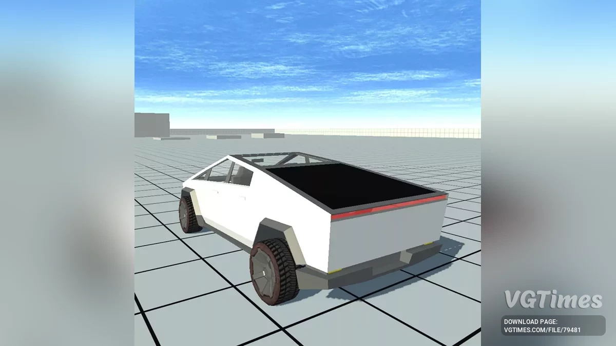 Not Simple Car Crash — Tesla Cybertruck