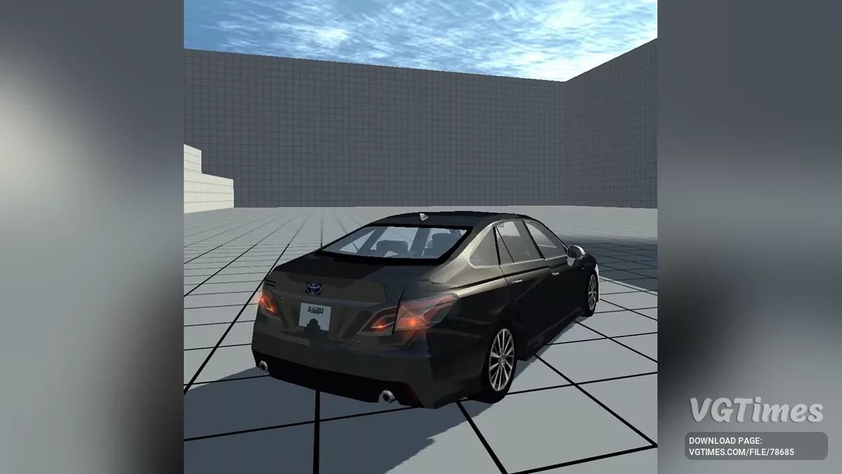 Not Simple Car Crash — Toyota Crown