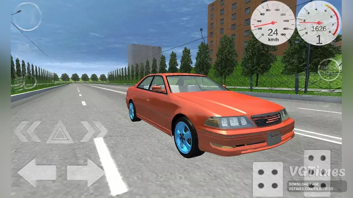 Simple Car Crash Physics Sim — Toyota mark 2