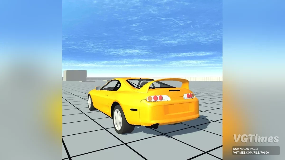 Not Simple Car Crash — Toyota Supra