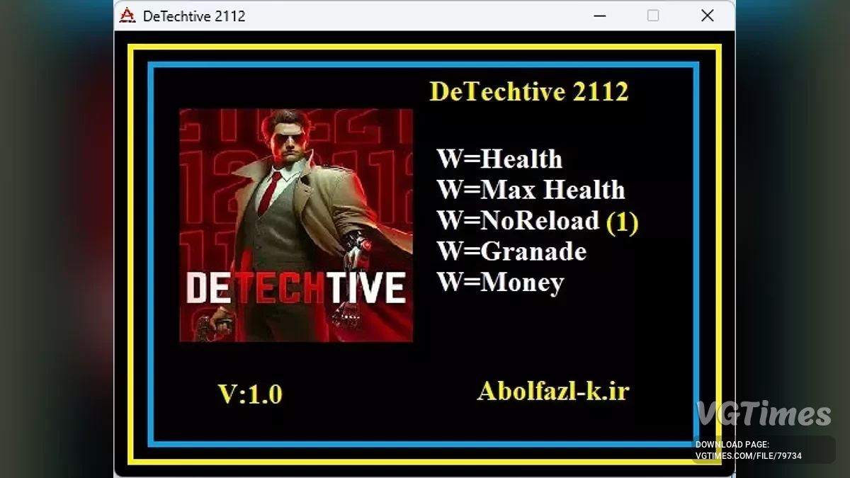 DeTechtive 2112 — Трейнер (+5) [1.0]