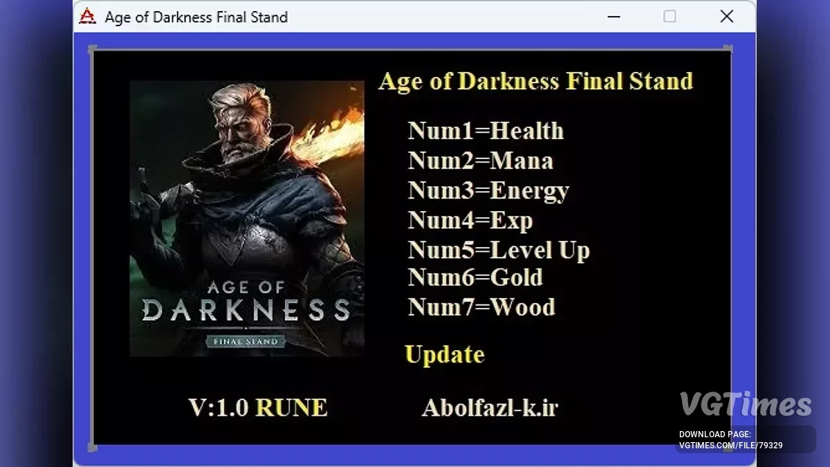 Age of Darkness: Final Stand — Трейнер (+7) [1.0 Fixed]