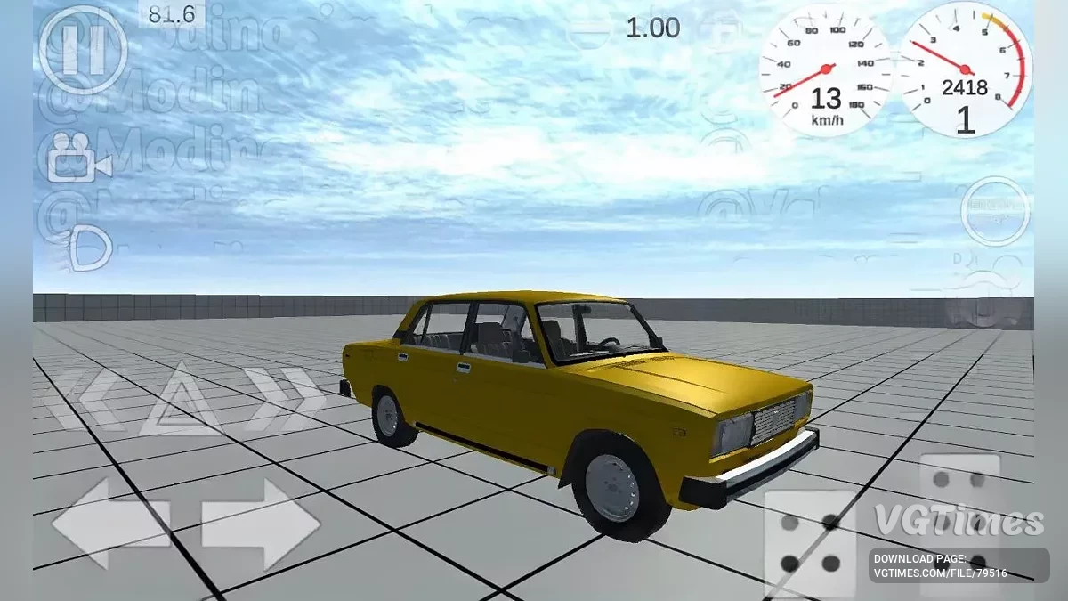 Simple Car Crash Physics Sim — Ваз 2105