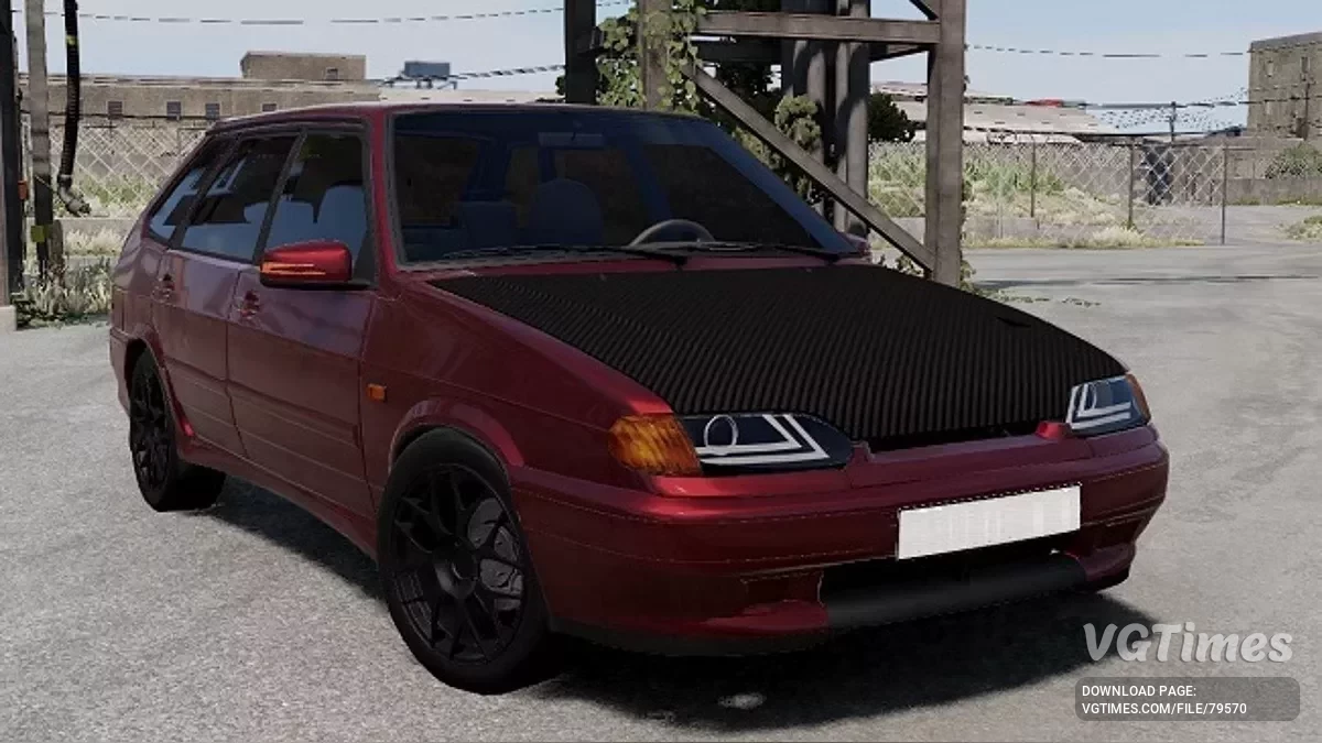 BeamNG.drive — VAZ 2114 New v1.1 (0.34.x)