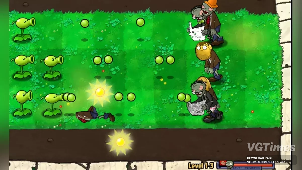 Plants vs. Zombies — ViVo - сложный мод с новыми видами зомби и растений