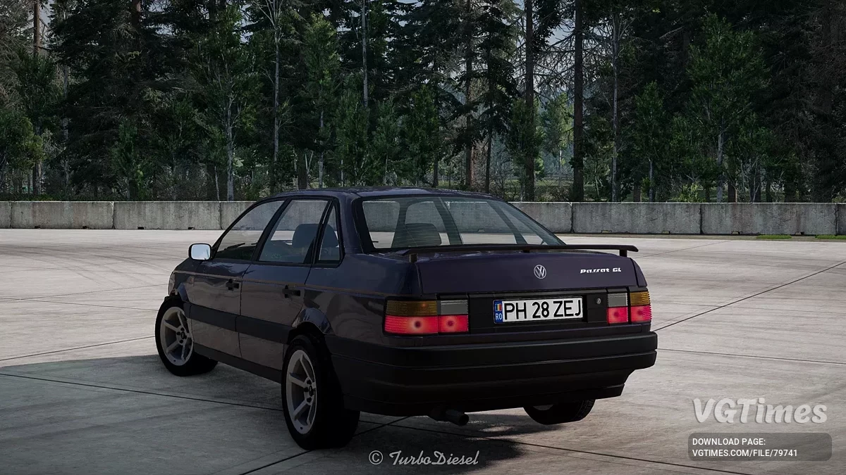 BeamNG.drive — Volkswagen Passat B3 Sedan v1.0 Rework (0.34.x)