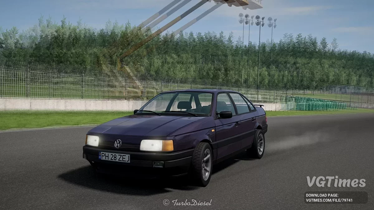 BeamNG.drive — Volkswagen Passat B3 Sedan v1.0 Rework (0.34.x)