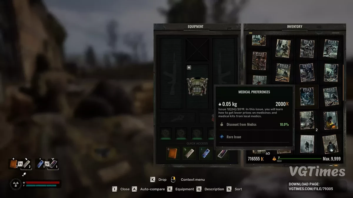 S.T.A.L.K.E.R. 2: Heart of Chornobyl — Журналы навыков