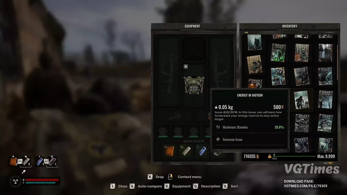 S.T.A.L.K.E.R. 2: Heart of Chornobyl — Журналы навыков