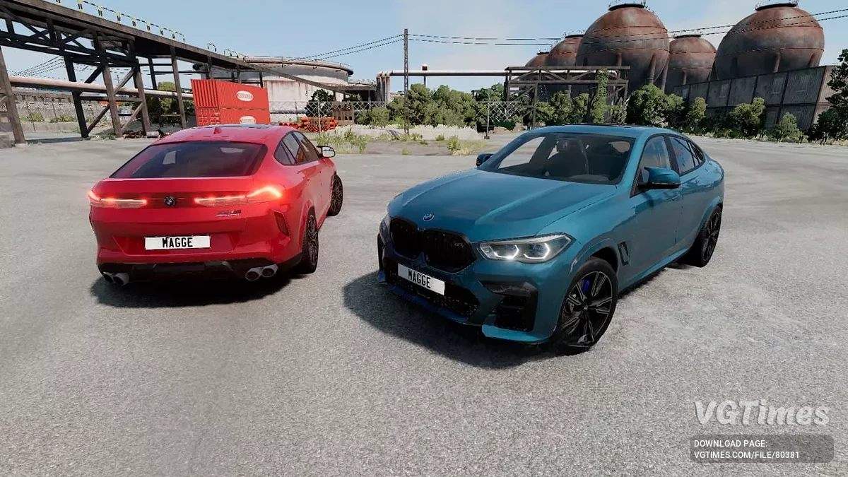 BeamNG.drive — 2020 BMW X6M v1.2 (0.34.x)