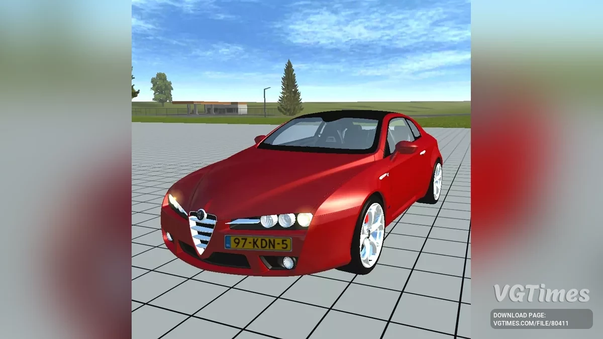 Simple Car Crash Physics Sim — Alfa Romeo Brera