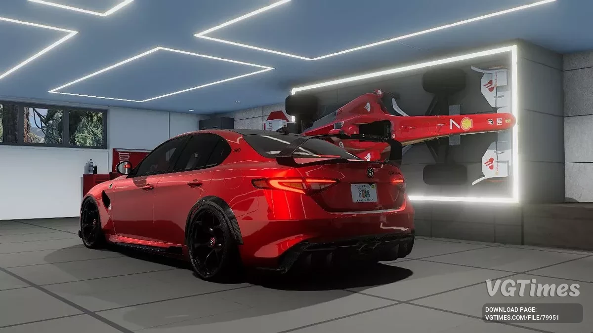 BeamNG.drive — Alfa Romeo Guilia GTAM v1.0 (0.34.x)