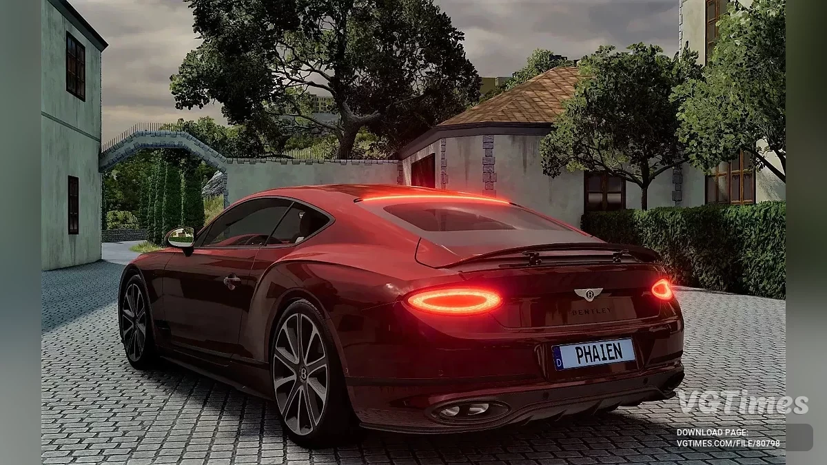 BeamNG.drive — Bentley Continental GT 2018 v1.0 (0.34.x)