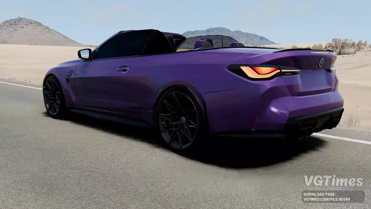 BeamNG.drive — BMW M4 (G82) v2.0 (v0.34.x)