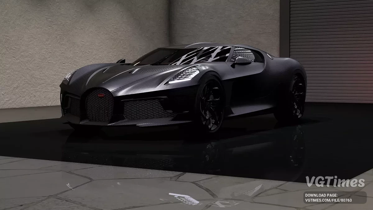 BeamNG.drive — Bugatti La Voiture Noire 2022