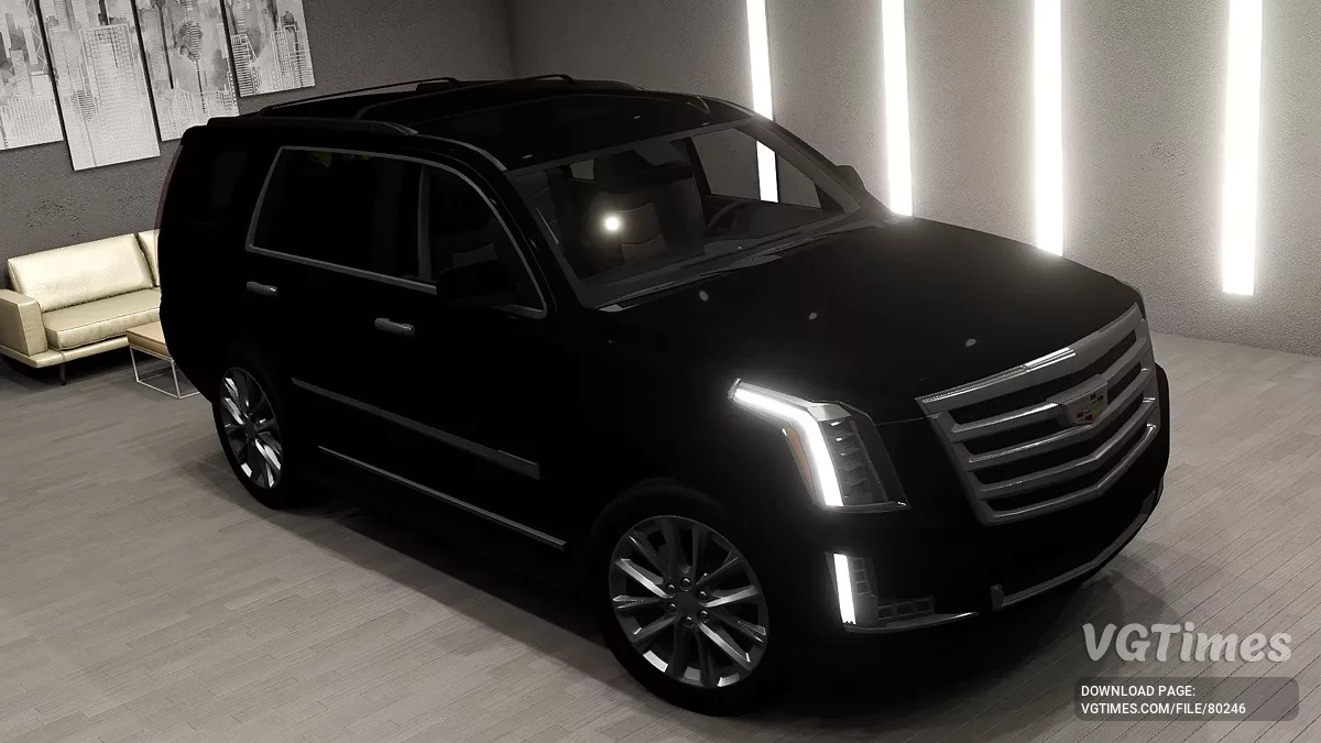 BeamNG.drive — Cadillac Escalade 2015 v1.0 (0.34.x)