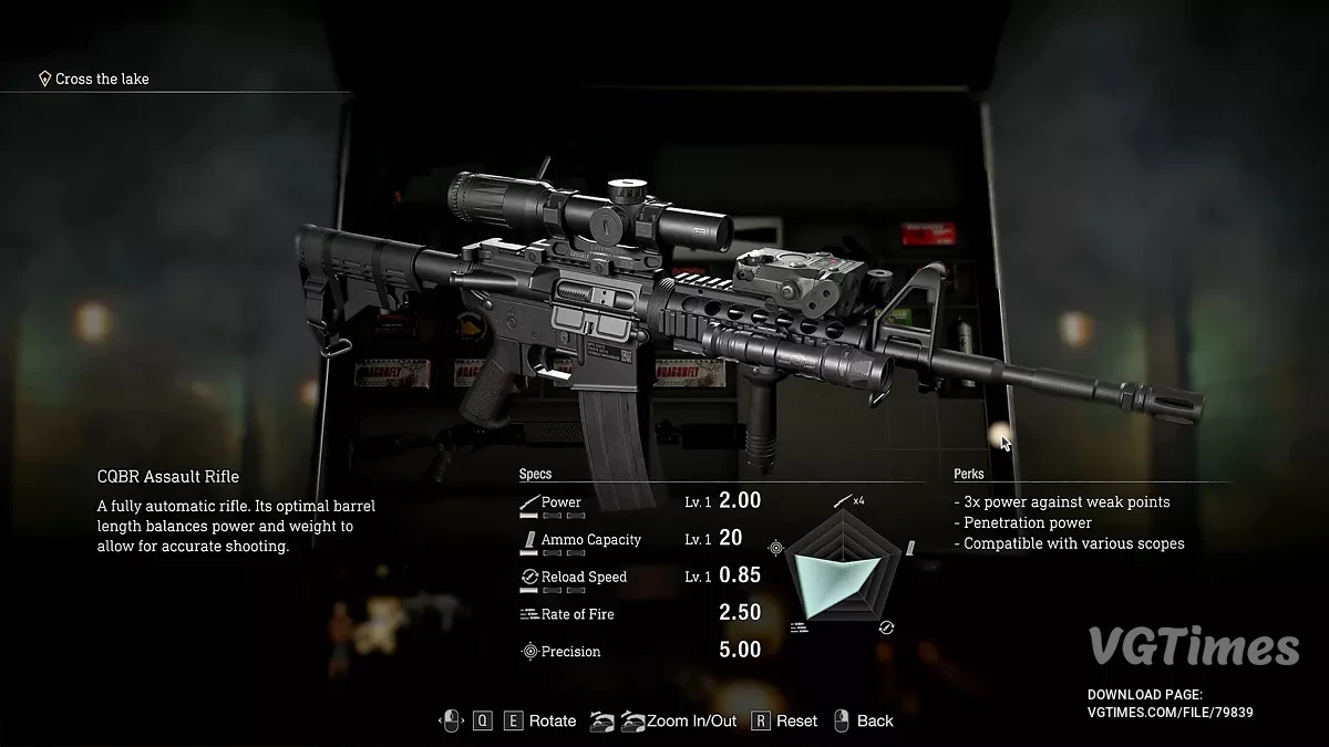 Resident Evil 4 Remake (2023) — Classic M4A1 Carbin