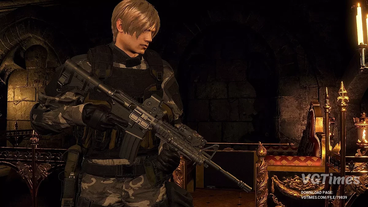 Resident Evil 4 Remake (2023) — Classic M4A1 Carbin