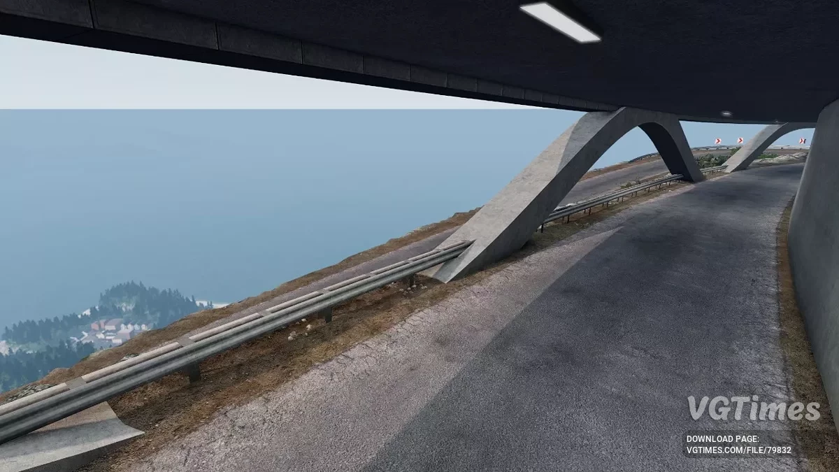 BeamNG.drive — Cliff Roads v1.5 (0.34.x)