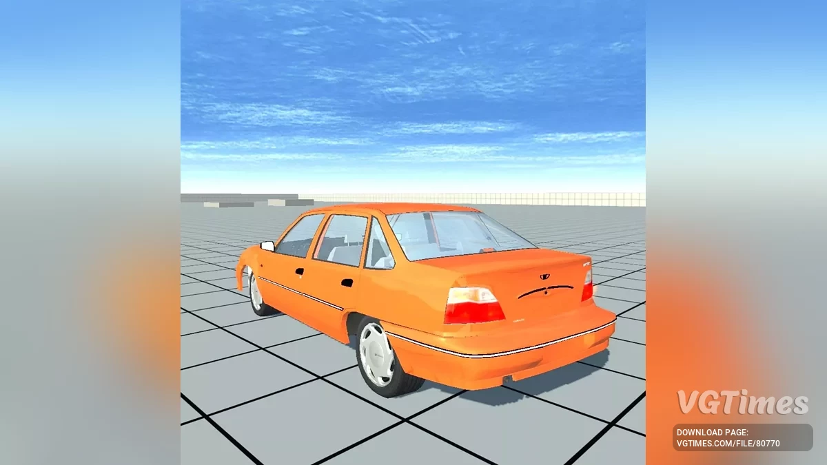 Not Simple Car Crash — Daewoo Nexia старая модель