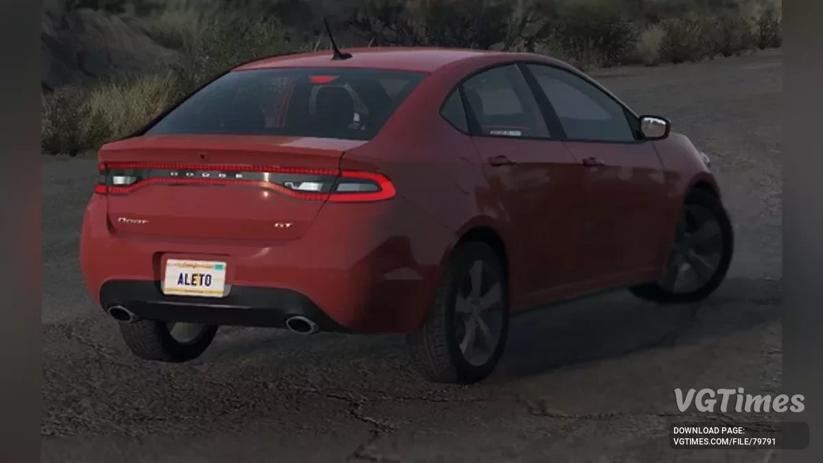 BeamNG.drive — Dodge Dart (2018) v1.0 (0.34.x)