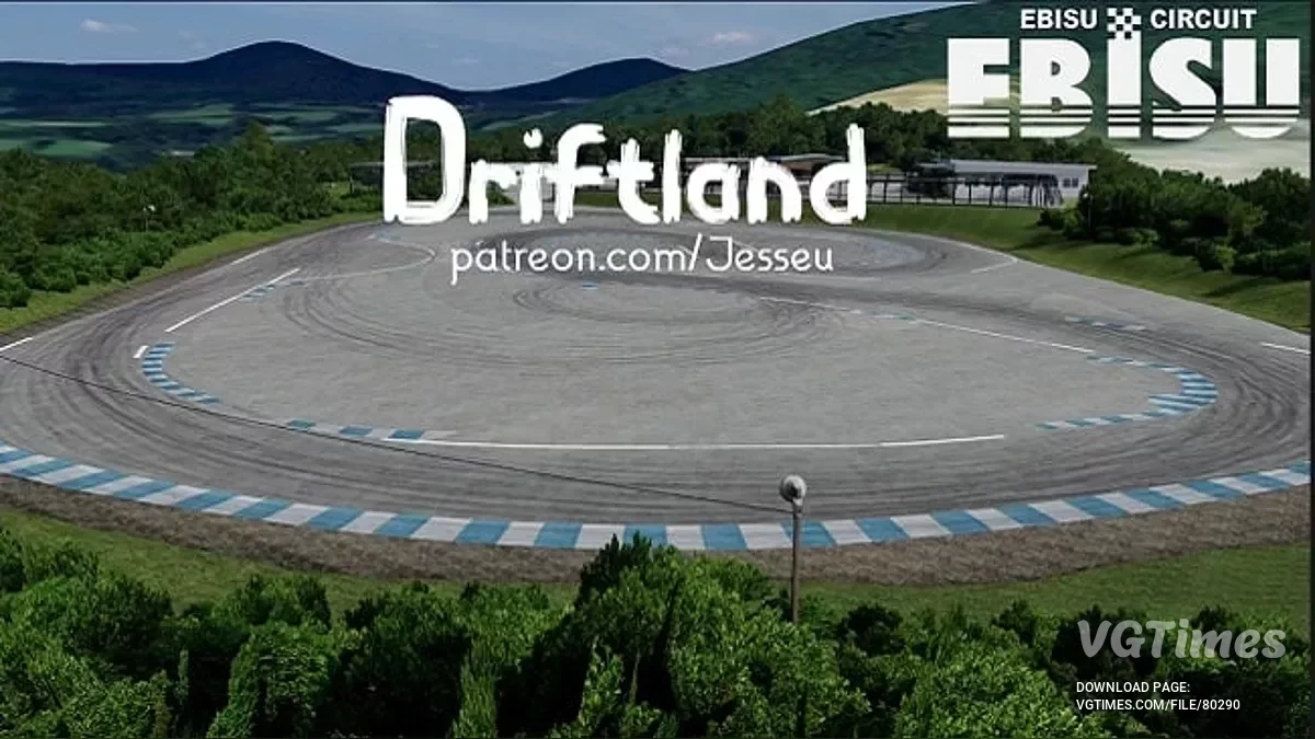 BeamNG.drive — Ebisu Driftland JU v1.0 (0.34.x)