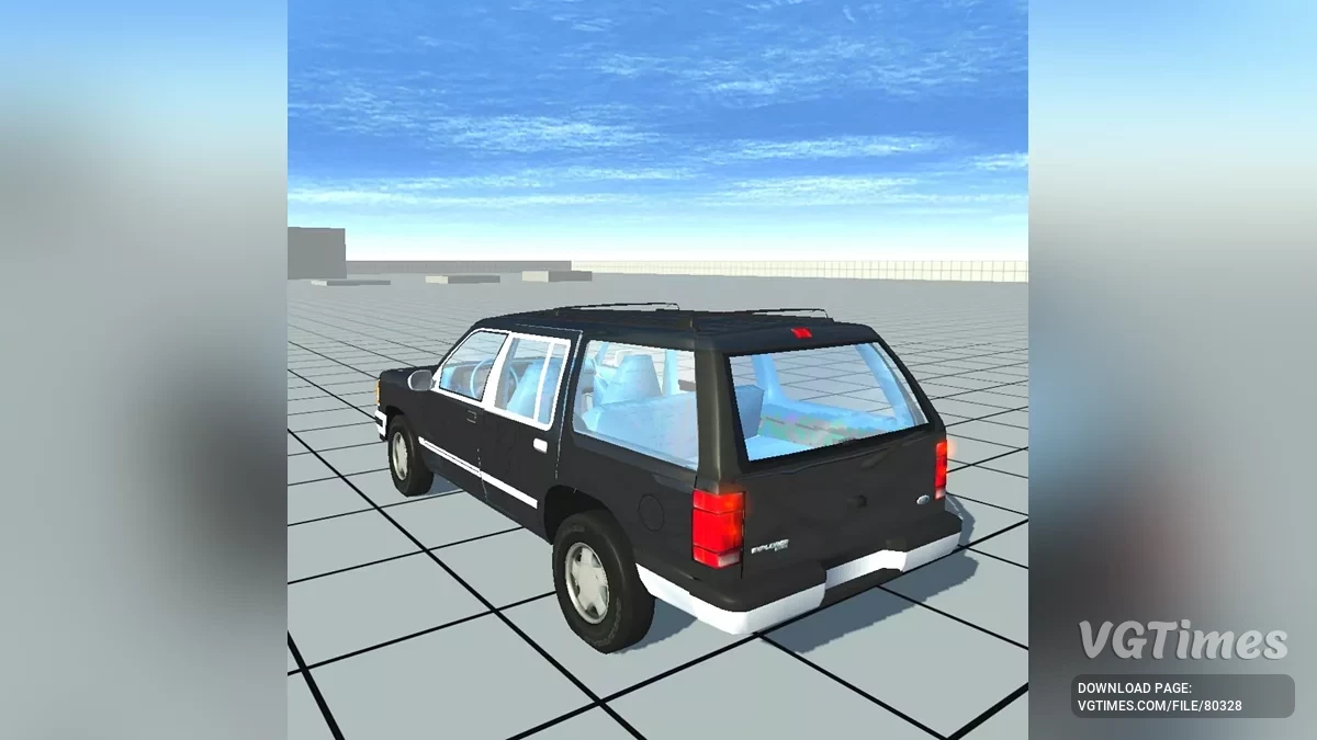 Not Simple Car Crash — Ford Explorer