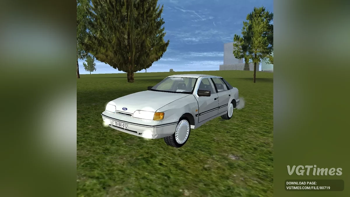 Simple Car Crash Physics Sim — Ford Scorpio 86