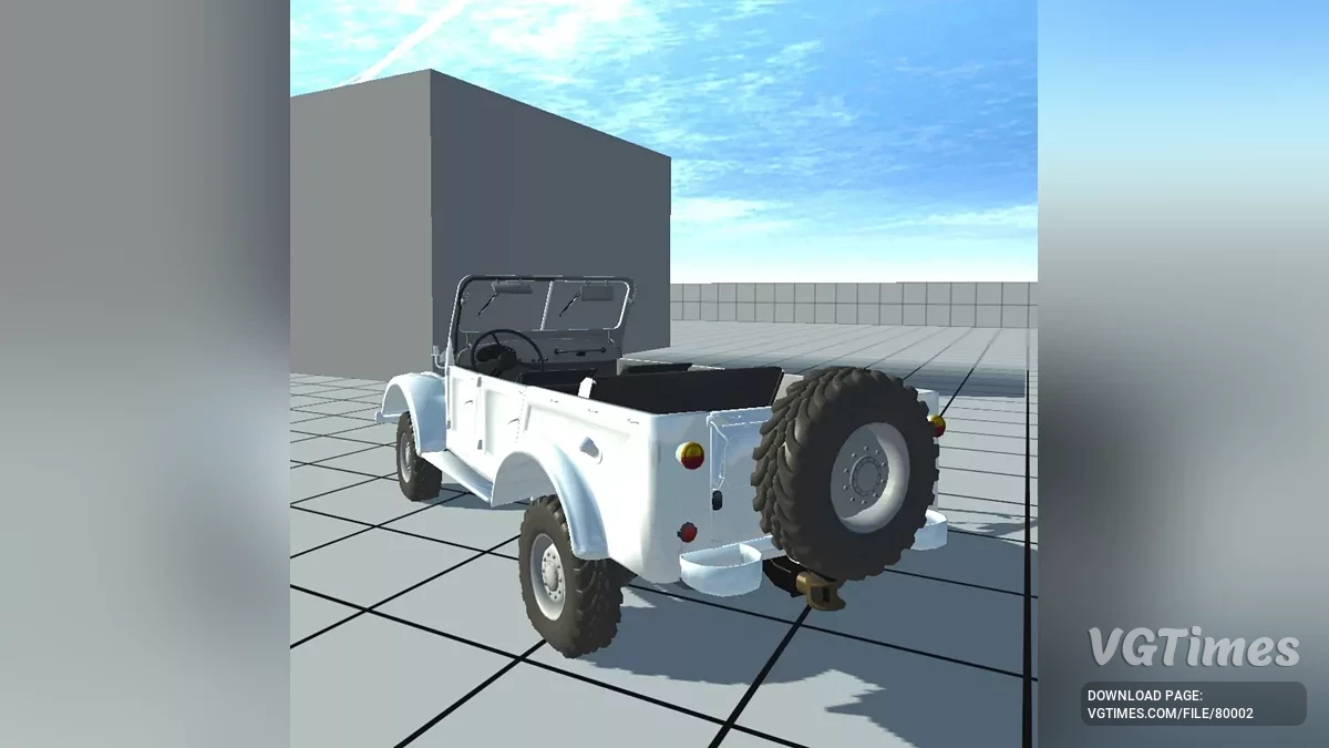 Not Simple Car Crash — ГАЗ 69