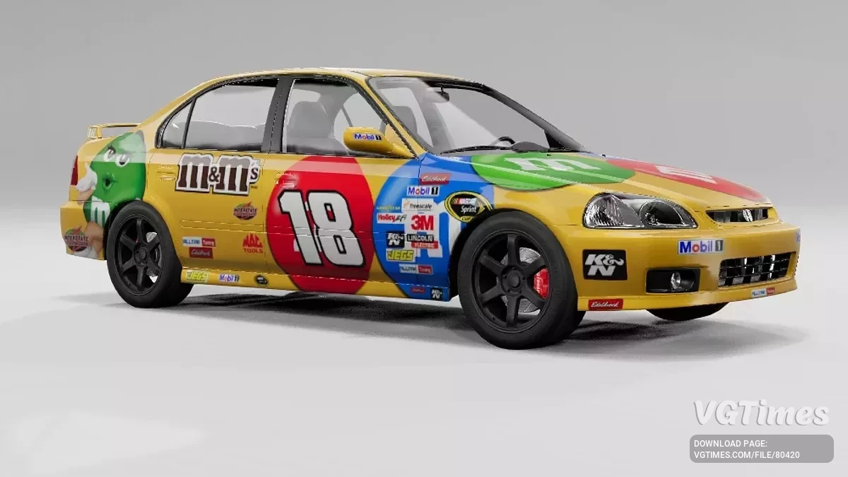 BeamNG.drive — Honda Civic VI-RS