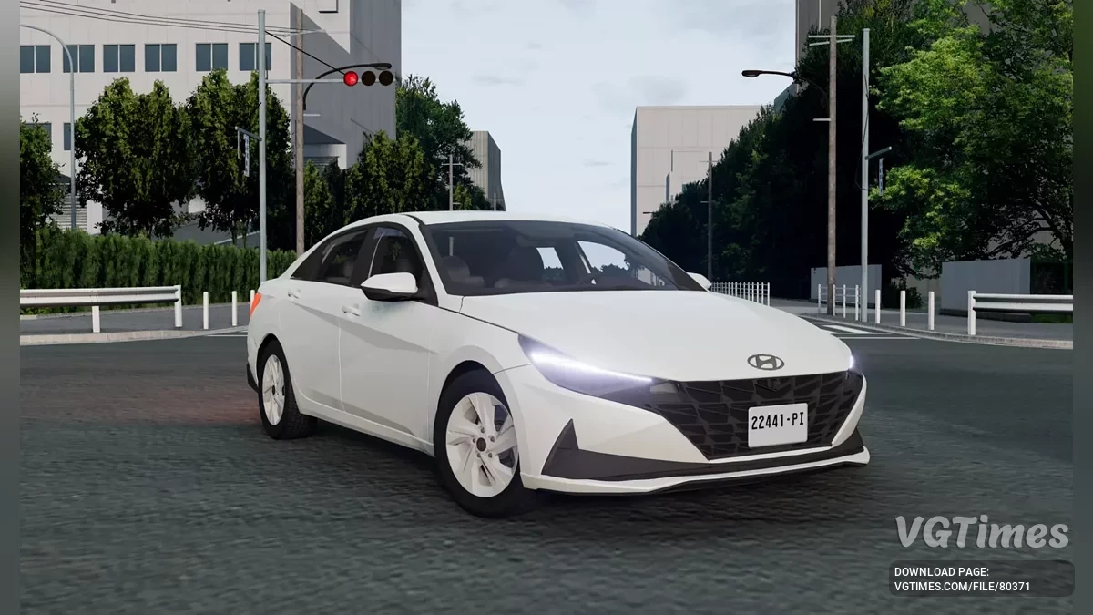 BeamNG.drive — Hyundai Elantra (CN7) 2021