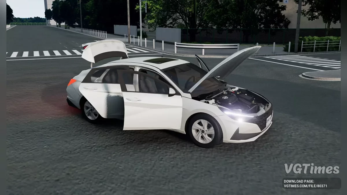 BeamNG.drive — Hyundai Elantra (CN7) 2021