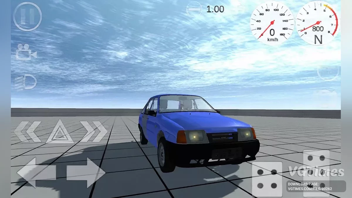 Simple Car Crash Physics Sim — ИЖ 2126 обычный