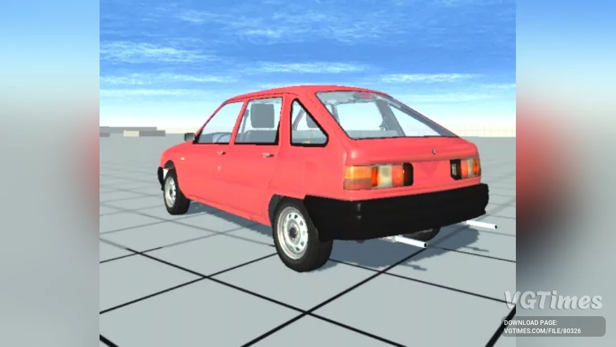 Not Simple Car Crash — Иж 2126